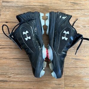 Under Armour Men’s Cleats Black Size 10